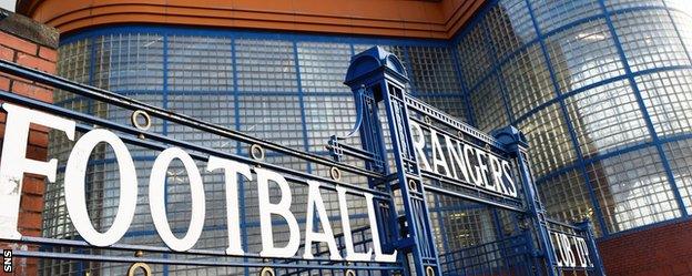 Rangers' Ibrox Stadium