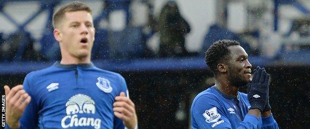 Ross Barkley and Romelu Lukaku