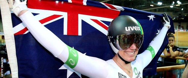 Anna Meares of Australia