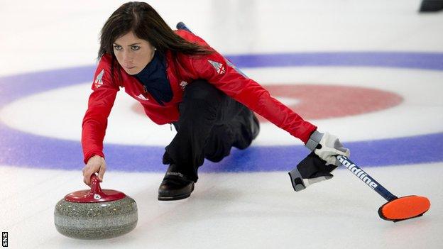 Eve Muirhead led her team to the 2015 Scottish Women's Championship.