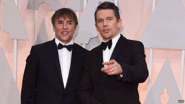 Richard Linklater and Ethan Hawke