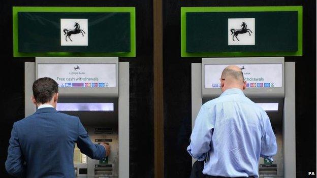 Lloyds bank ATMs