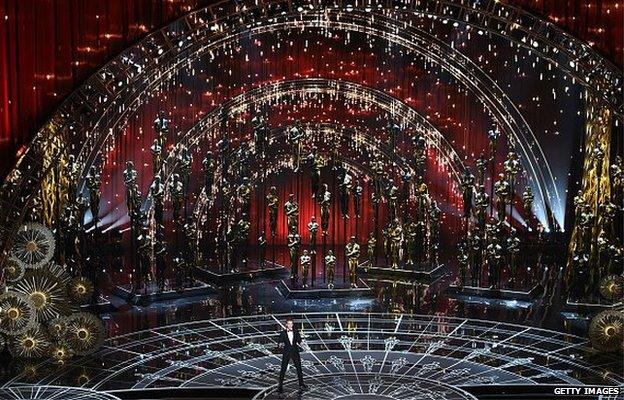 Oscars stage