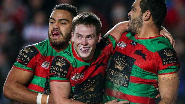 Dylan Walker, Luke Keary and Greg Inglis