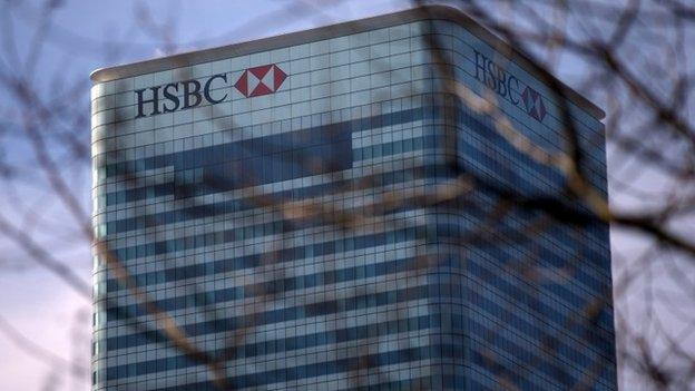 HSBC's London headquarters