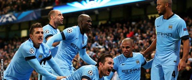 Manchester City beat Bayern Munich