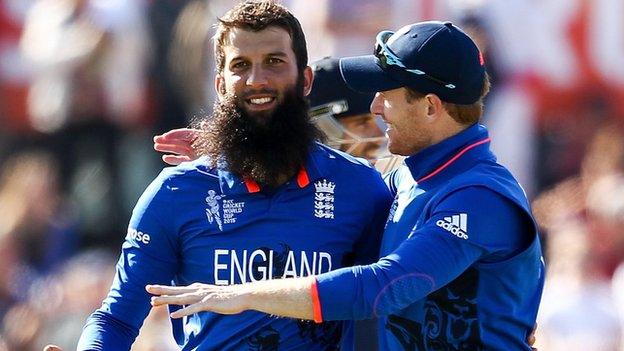 Moeen Ali and Eoin Morgan