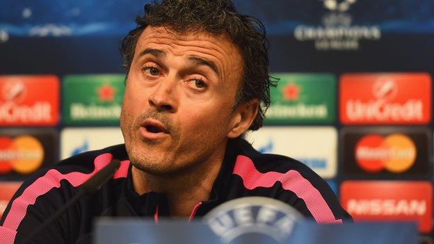 Luis Enrique of Barcelona