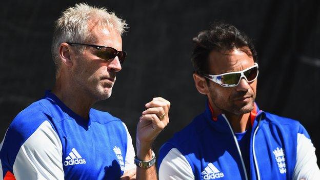 Peter Moores and Mark Ramprakash