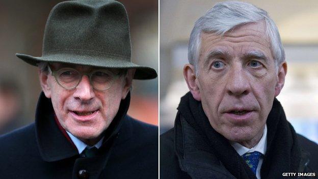 Sir Malcolm Rifkind, Jack Straw