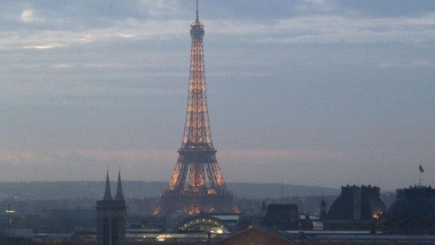 Eiffel Tower (file pic)