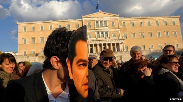Anti-austerity demonstration in Athens
