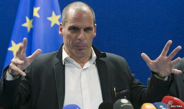 Greek Finance Minister Varoufakis (20 Feb)