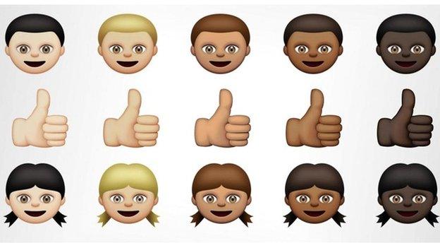 A new set of emoji designs