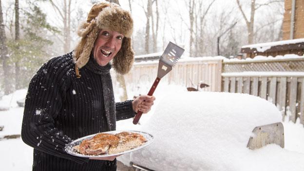 BBQ in the snow