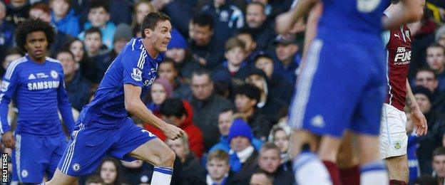 Nemanja Matic reacts angrily to Ashely Barnes' high tackle