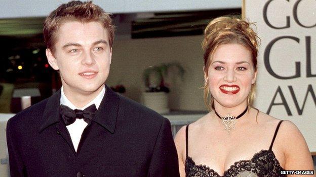 Leonardo DiCaprio and Kate Winslet