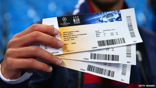 Man City tickets