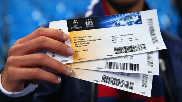 Man City tickets