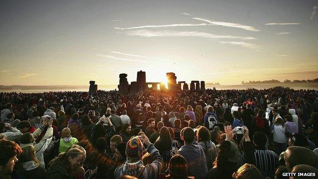 Summer solstice at Stonehenge