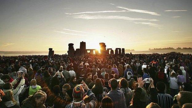 Summer solstice at Stonehenge