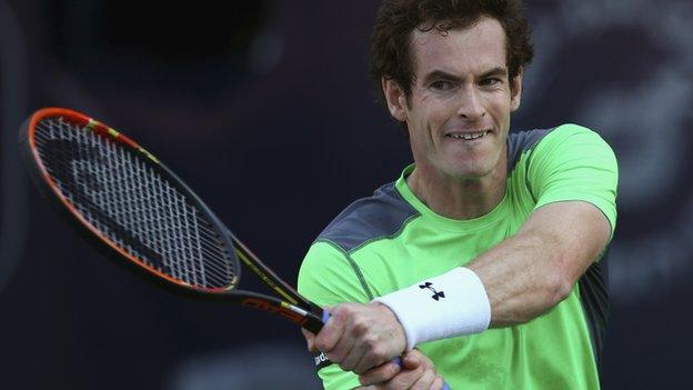 Andy Murray in Dubai