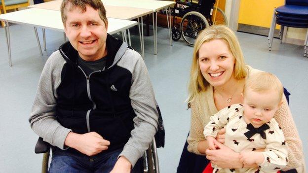 Martin Killeen, his wife Rachel, and daughter Sophie