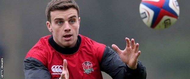 England fly-half George Ford