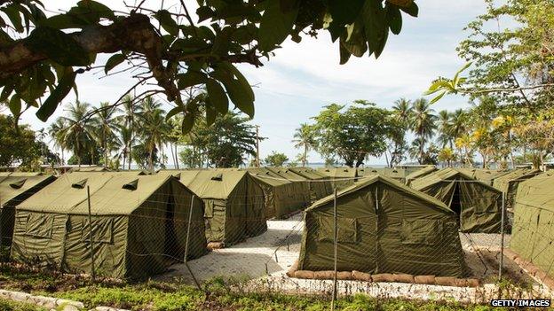 Australia's refugee detention centre on Manus Island