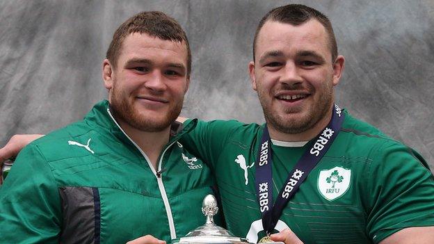 Jack McGrath and Cian Healy