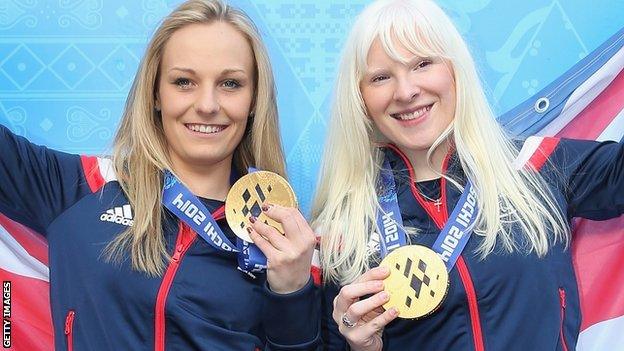 Charlotte Evans and Kelly Gallagher