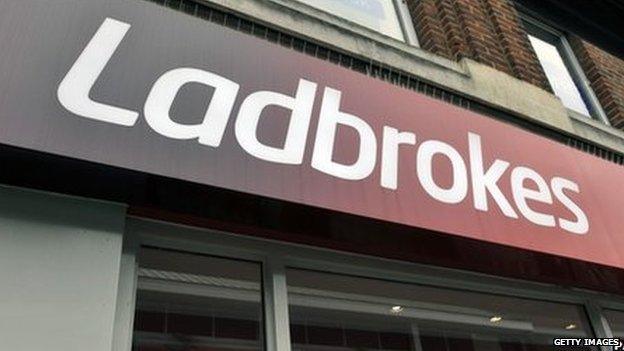 Ladbrokes shopfront