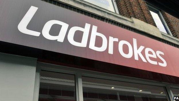 Ladbrokes shopfront