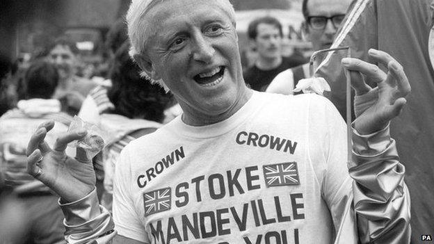 Jimmy Savile raised funds for Stoke Mandeville hospital