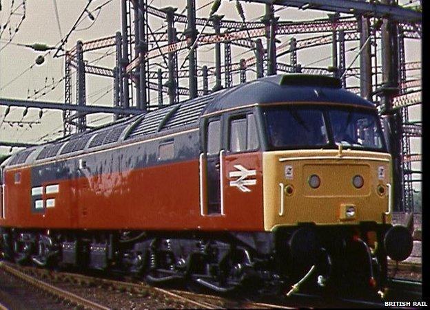 The British Rail Class 47 locomotive 2