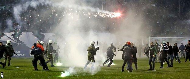 Panathinaikos v Olympiakos