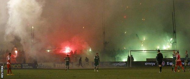 Panathinaikos v Olympiakos