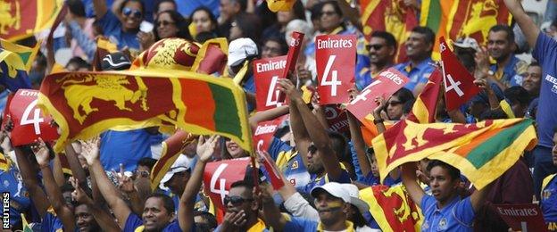 Sri Lanka fans