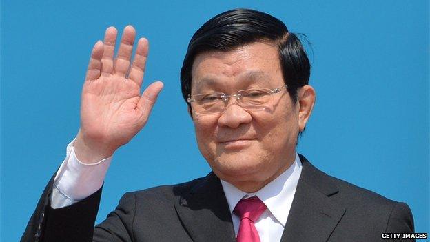 Vietnamese President Truong Tan Sang