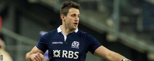 Scotland wing Tommy Seymour