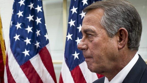 Speaker of the US House of Representatives, Republican John Boehner