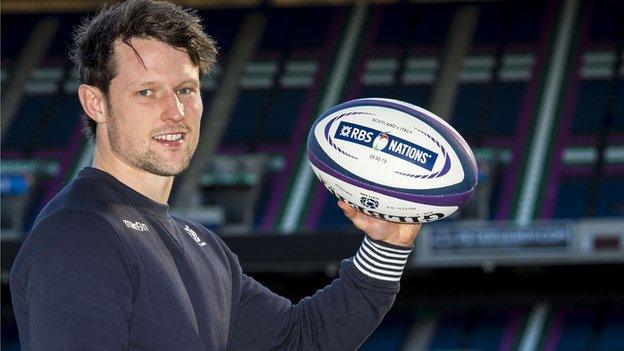 Scotland fly-half Peter Horne