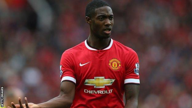 Manchester United defender Tyler Blackett