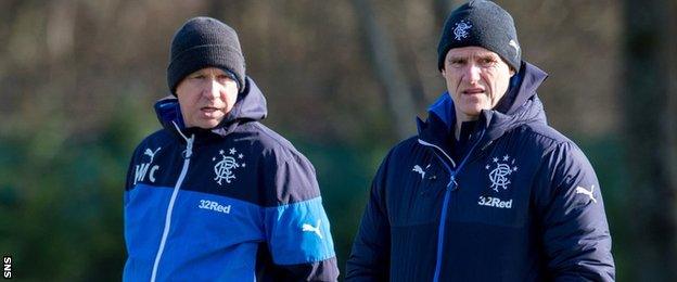 Kenny McDowall and Gordon Durie