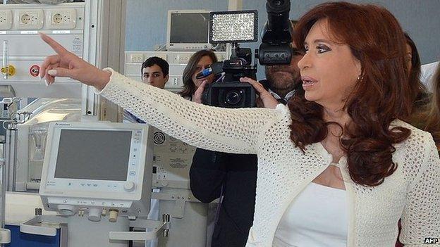 Cristina Fernandez, 15 Feb 15