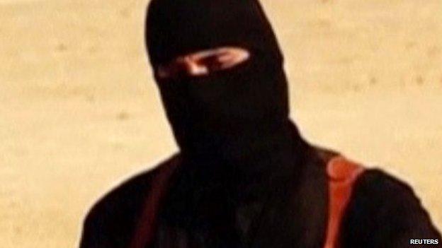 Jihadi John seen in Islamic State video