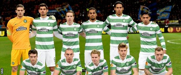 The Celtic team