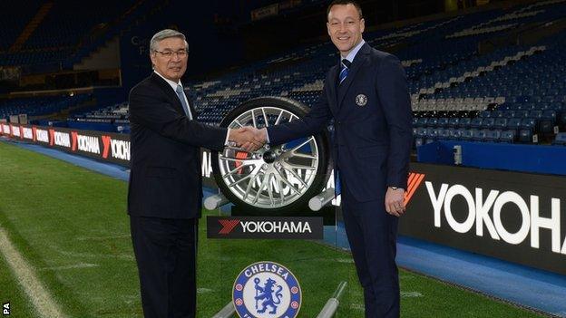 John Terry and Tadanobu Nagumo