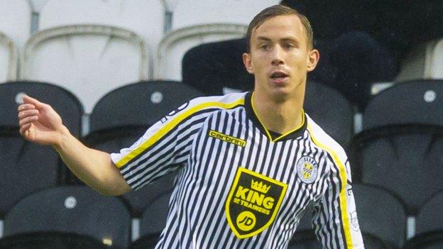 St Mirren defender Jeroen Tesselaar