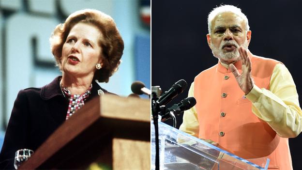 Margaret Thatcher and Narendra Modi